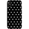 Black and White Polka Dots iPhone XS Pro Case