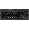Black and White Polka Dots K95 RGB PLATINUM Mechanical Gaming Keyboard Skin