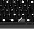 Black and White Polka Dots K95 RGB PLATINUM Mechanical Gaming Keyboard Skin