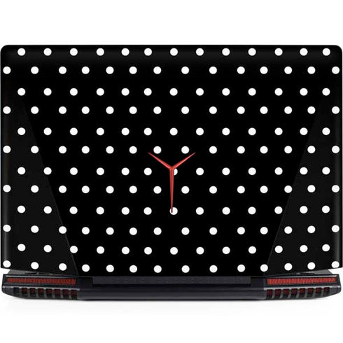 Black and White Polka Dots Legion Y720 Skin