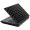 Black and White Polka Dots Lenovo T420 Skin