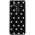 Black and White Polka Dots LG K51/Q51 Clear Case