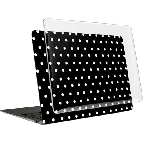 Black and White Polka Dots MacBook Air 13in M1 (2021) Case plus Skin