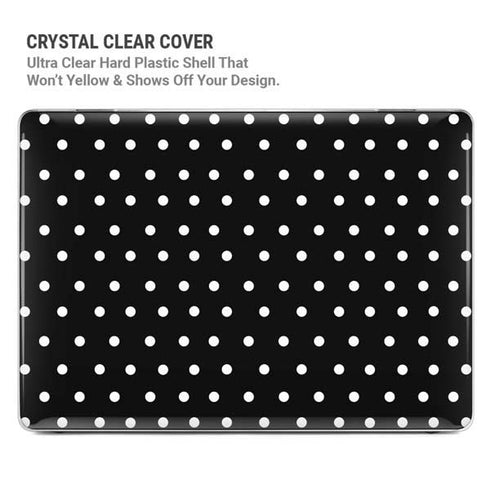 Black and White Polka Dots MacBook Air 13in M1 (2021) Case plus Skin