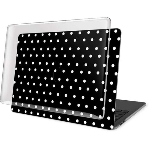 Black and White Polka Dots MacBook Pro 16in (2019-20) Case plus Skin