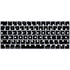 Black and White Polka Dots Magic Keyboard Skin