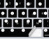 Black and White Polka Dots Magic Keyboard Skin
