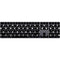 Black and White Polka Dots Magic Keyboard with Numeric Keypad Skin