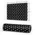 Black and White Polka Dots Gaming Mouse Pad