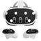Black and White Polka Dots Meta Quest 3 Skin