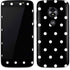 Black and White Polka Dots Moto E5 Play Skin