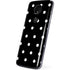 Black and White Polka Dots Moto E5 Plus Skin