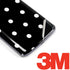 Black and White Polka Dots Moto E5 Plus Skin