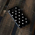 Black and White Polka Dots Moto E5 Plus Skin