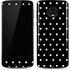 Black and White Polka Dots Moto G6 Skin