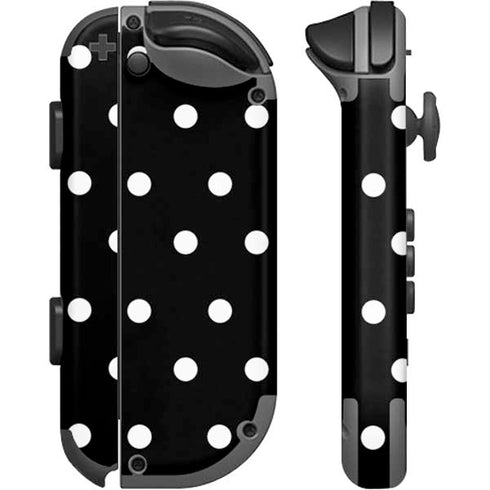 Black and White Polka Dots Nintendo Joy-Con (L/R) Controller Skin