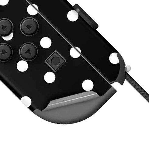 Black and White Polka Dots Nintendo Joy-Con (L/R) Controller Skin