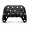 Black and White Polka Dots Nintendo Switch Pro Controller Skin