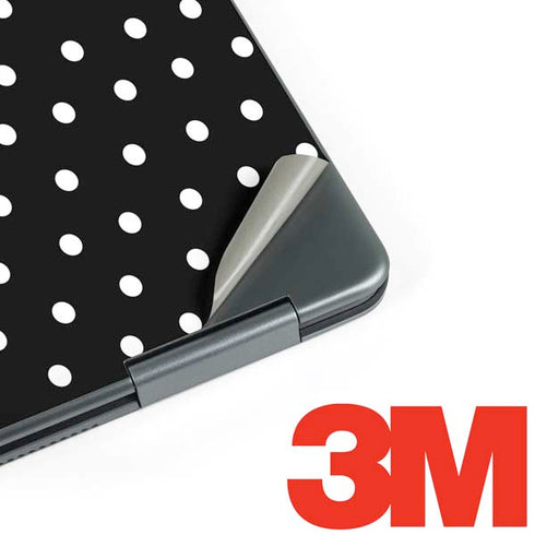 Black and White Polka Dots Notebook 9 Pro 13in (2017) Skin