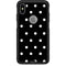 Black and White Polka Dots Otterbox Commuter iPhone Skin
