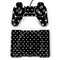 Black and White Polka Dots PlayStation Classic Bundle Skin