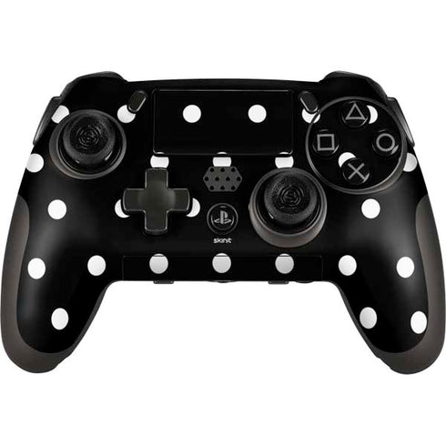 Black and White Polka Dots PlayStation Scuf Vantage 2 Controller Skin