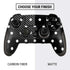 Black and White Polka Dots PlayStation Scuf Vantage 2 Controller Skin