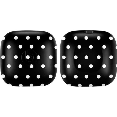 Black and White Polka Dots PowerBeats Pro Skin