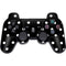 Black and White Polka Dots PS3 Dual Shock wireless controller Skin