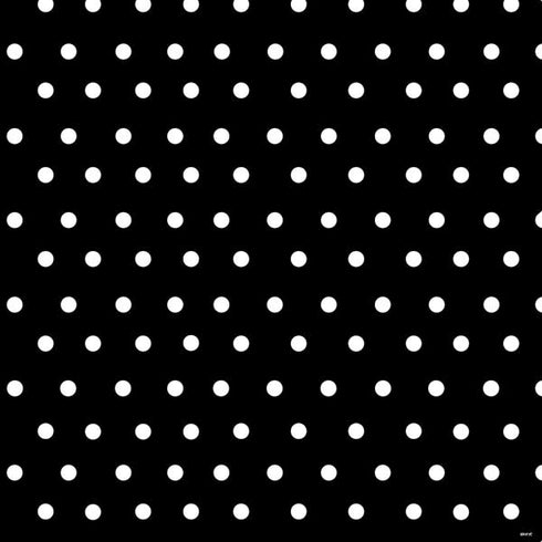 Black and White Polka Dots PS4 Slim Skin
