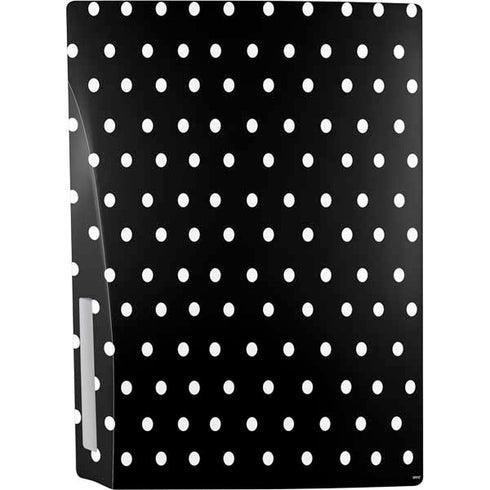 Black and White Polka Dots PS5 Bundle Skin