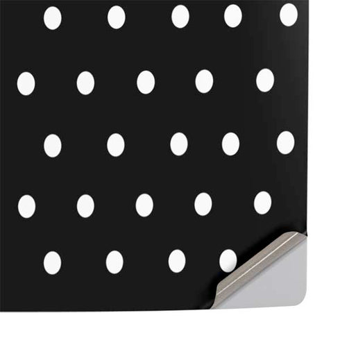 Black and White Polka Dots PS5 Console Skin