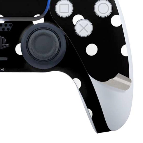 Black and White Polka Dots PS5 Digital Edition Bundle Skin