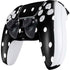 Black and White Polka Dots PS5 Controller Skin