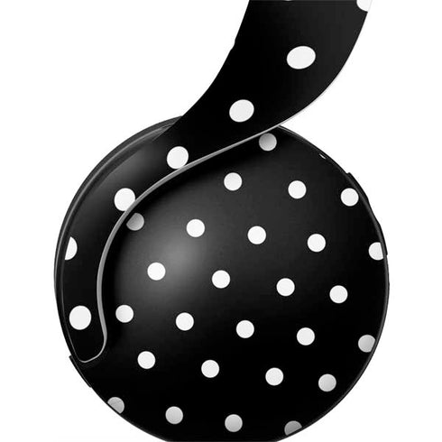 Black and White Polka Dots PULSE 3D Wireless Headset for PS5 Skin