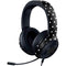 Black and White Polka Dots Razer Kraken X Skin