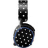 Black and White Polka Dots SteelSeries Arctis 5 Skin