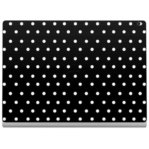 Black and White Polka Dots Surface Book 2 15in Skin