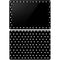Black and White Polka Dots Surface Go Skin