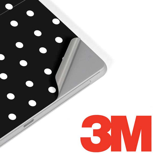 Black and White Polka Dots Surface Go Skin