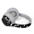 Black and White Polka Dots Surface Headphones Skin