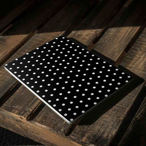 Black and White Polka Dots Surface Laptop 2 Skin