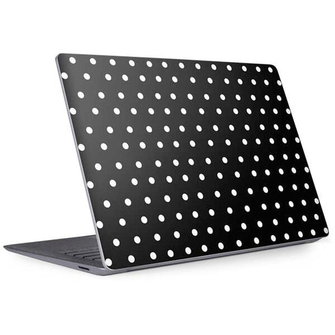 Black and White Polka Dots Surface Laptop 3 13.5in Skin