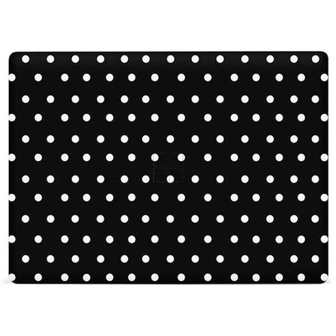 Black and White Polka Dots Surface Laptop 3 13.5in Skin