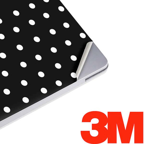 Black and White Polka Dots Surface Laptop 3 13.5in Skin