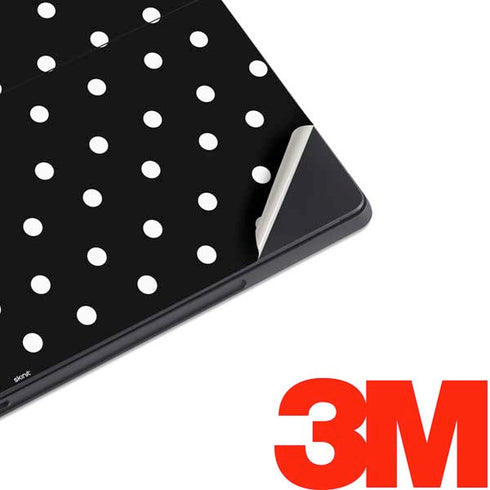 Black and White Polka Dots Surface Pro 6 Skin