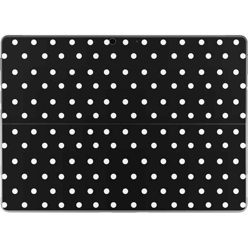 Black and White Polka Dots Surface Pro 8 Skin