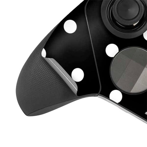 Black and White Polka Dots Xbox Elite Wireless Controller Series 2 Skin