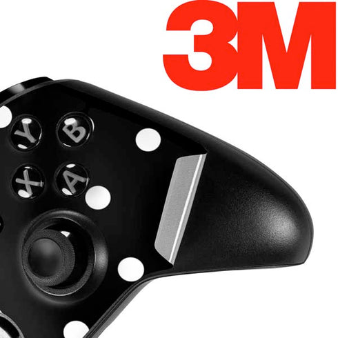 Black and White Polka Dots Xbox One Elite Controller Skin