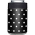 Black and White Polka Dots Yeti Colster Can Insulator Skin
